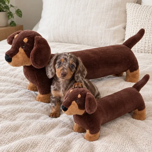 Extra-Long Dachshund Plush